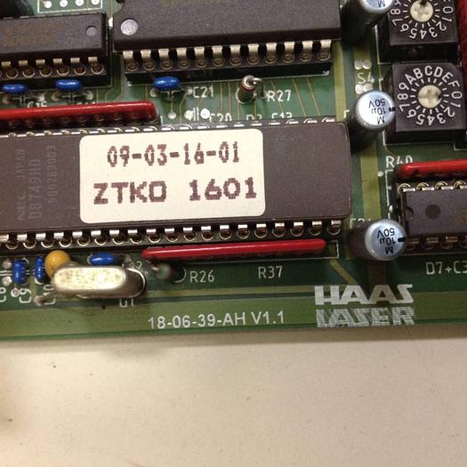 Used HAAS Circuit Board 18-06-39-AH V1.1 #68640