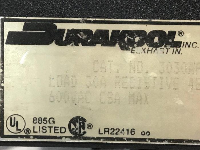 Used DURAKOOL Relay 3030APS120AC Used