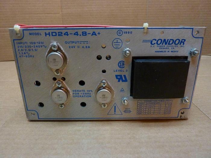 Used CONDOR Power Supply HD24-4.8-A+ #24393