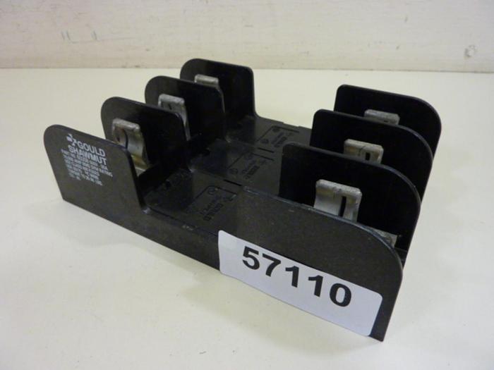 Used GOULD 30 Amp Fuse Block 60308 #57110