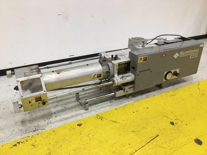 Used SUMITOMO 3.7 Oz Injection Unit SG100M-C250M / IU Used