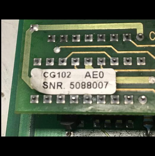 Used KRAUSS MAFFEI Circuit Board 5080323 USED