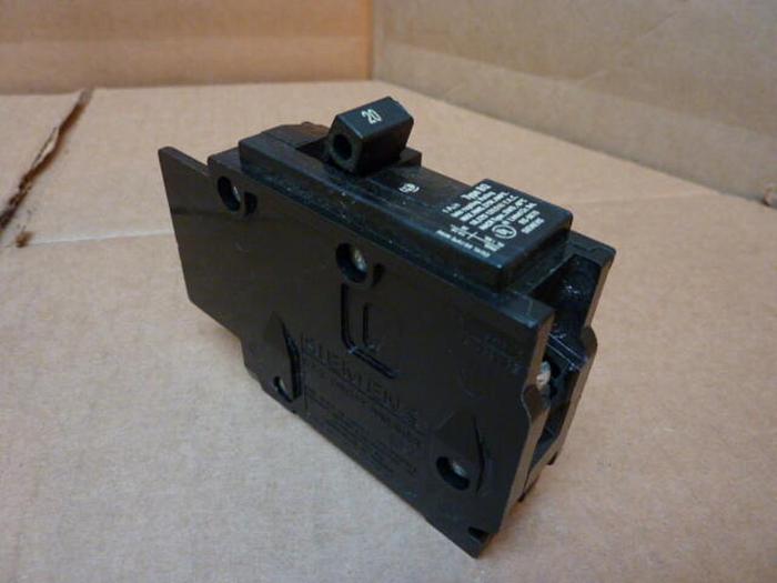 Used SIEMENS 20 Amp Circuit Breaker BQ120 #26977