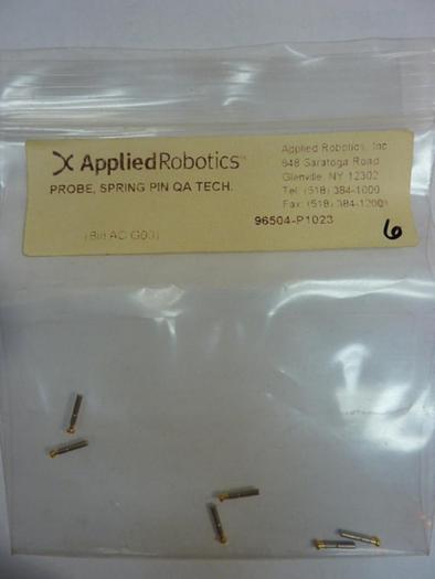 APPLIED ROBOTICS INC Probe Spring Pin 96504-P1023 #29985