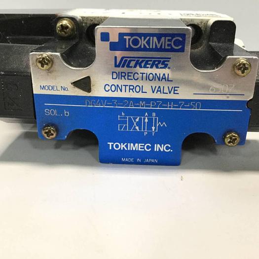 Used VICKERS Directional Control Valve DG4V32AMP7H750 #95475