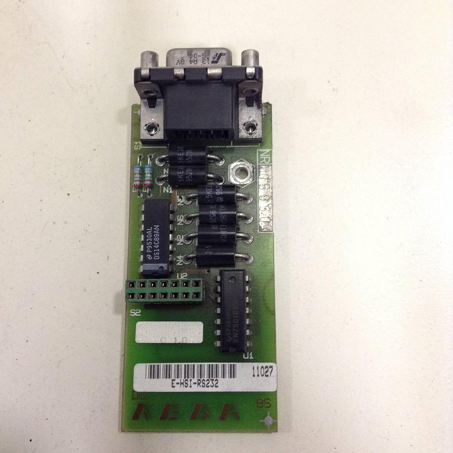 Used KEBA Circuit Board E-HSI-RS232 D1714C USED