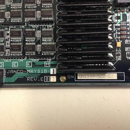 Used YASKAWA Circuit Board JANCD-MRY01B-1 REV E01 Used