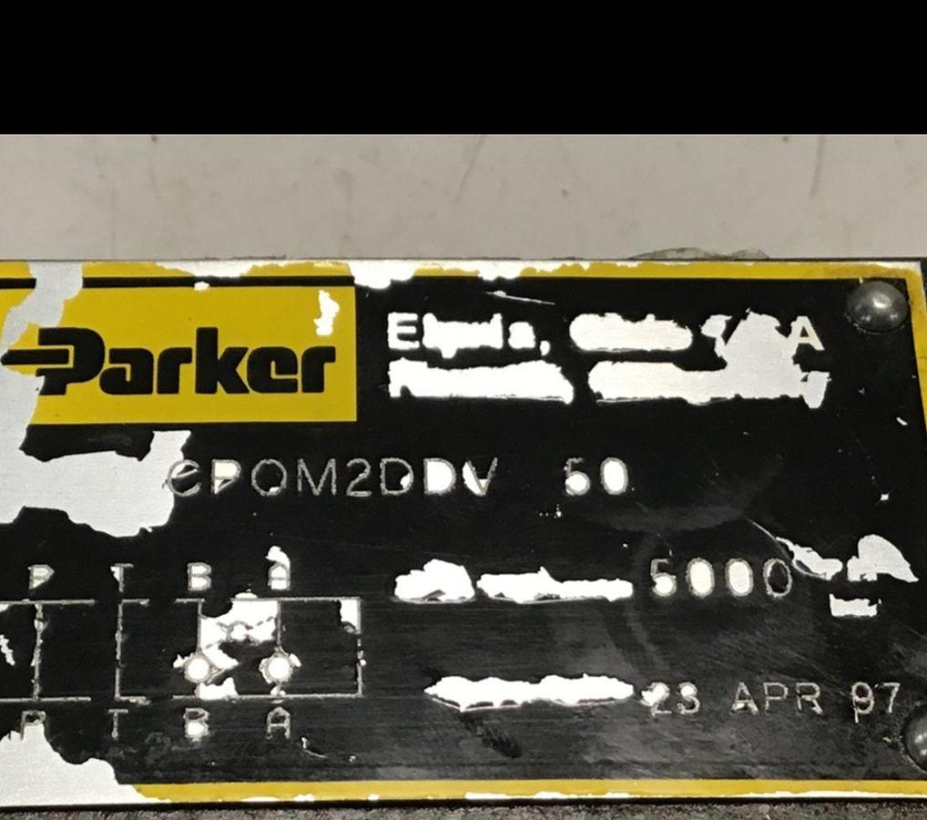 Used PARKER Hydraulic Valve CPOM2DDV50 USED