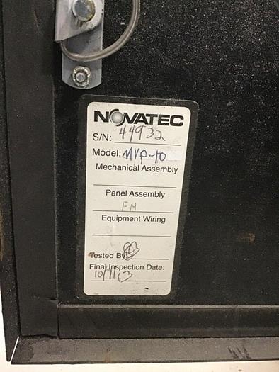 Used NOVATEC MaxFlow Vacuum Pump MVP-10 USED