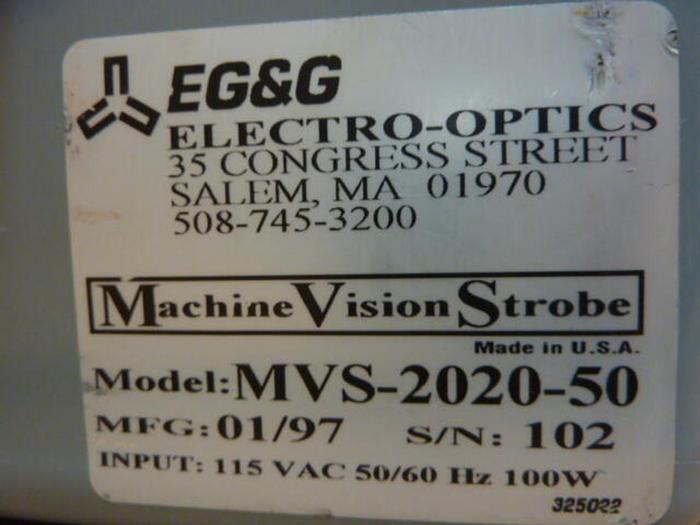 Used EG&G ELECTRO OPTICS Strobe MVS-2020-50 #26023