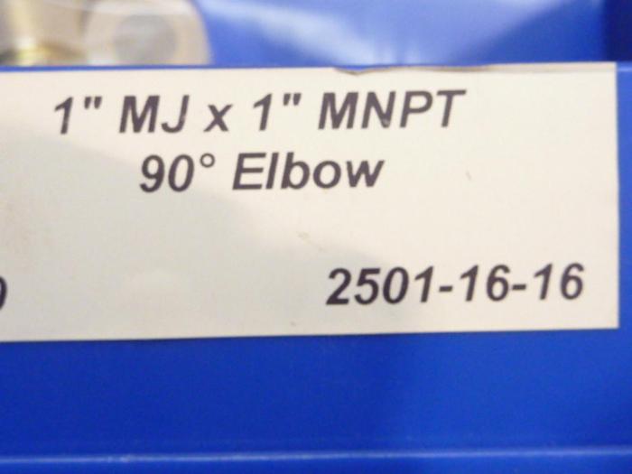 Used BI-LOK Elbow 2501-16-16 #40530 SCRAPPED / DNL