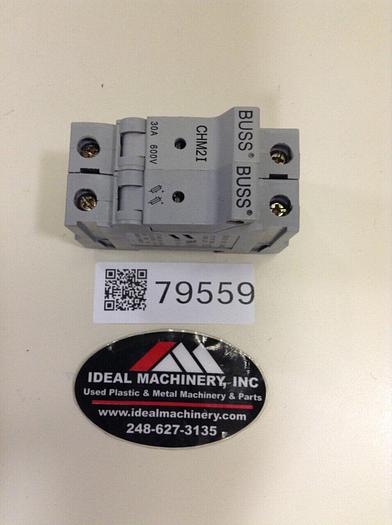 Used BUSS / BUSSMANN Fuse Holder CHM2I #79559