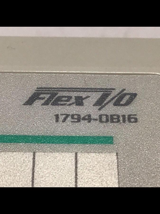 Used ALLEN BRADLEY I/O Module 1794-OB16 SER A Used