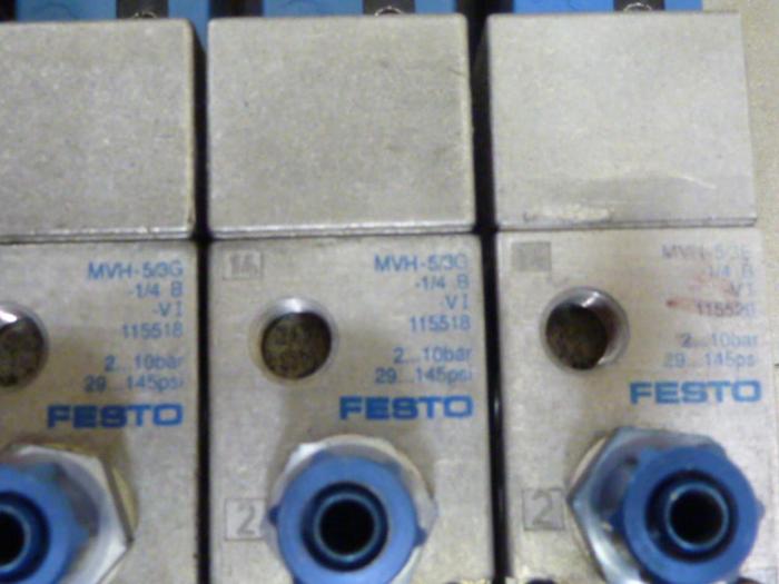 Used FESTO Control Block / Valve Terminal IFB8-02 #52702
