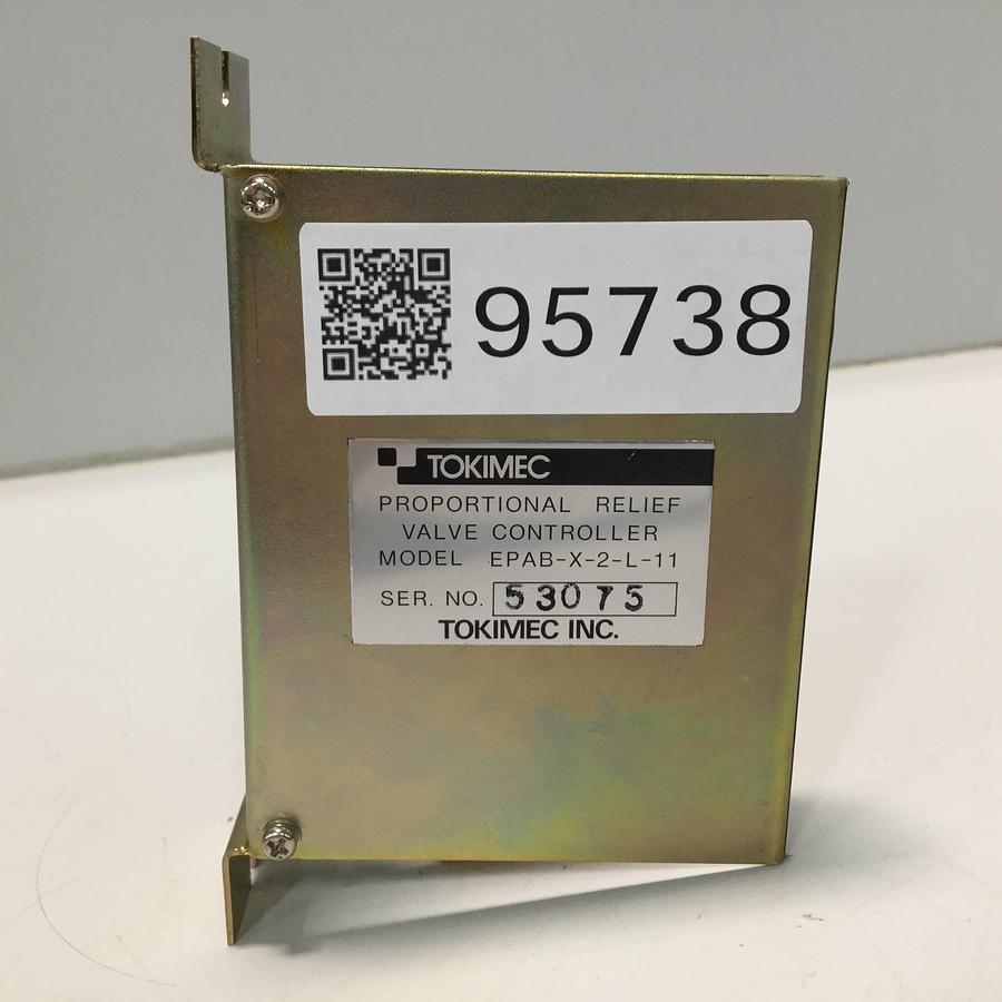Used TOKIMEC Proportional Relief Valve Controller EPAB-X-2-L-11 Used