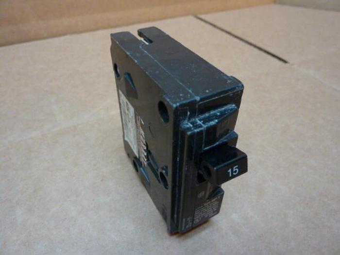 Used MURRAY 15 Amp Circuit Breaker MP115 #27756