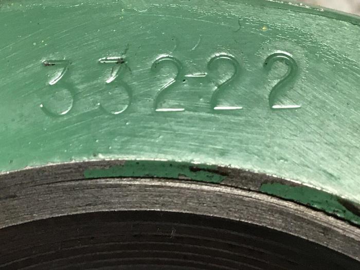 Used VAN DORN Die Height/Adjustable Tie Bar Nut 33222 Used