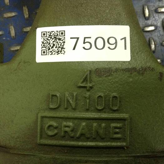 Used CRANE Gate Valve DN100 #75091