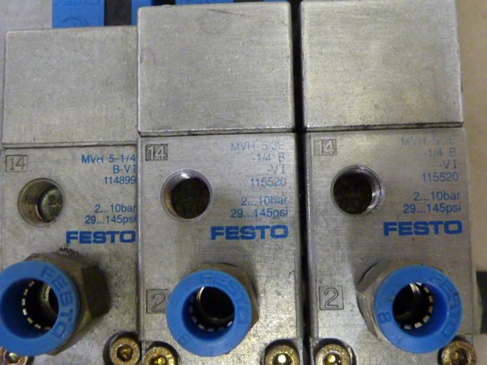 Used FESTO Control Block / Valve Terminal IFB8-02 #52716