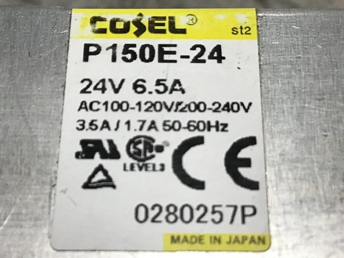 Used COSEL Power Supply P150E-24 #144334