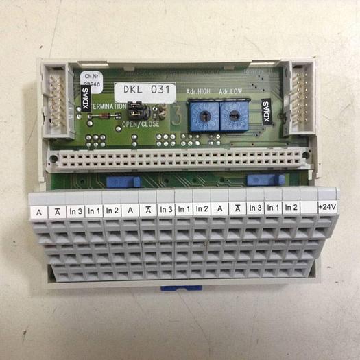 Used SIGMATEK Base Module DKL031 05-024-031-L #140186