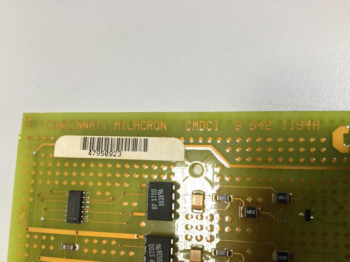 Used CINCINNATI MILACRON Circuit Board 3-542-1194A Used