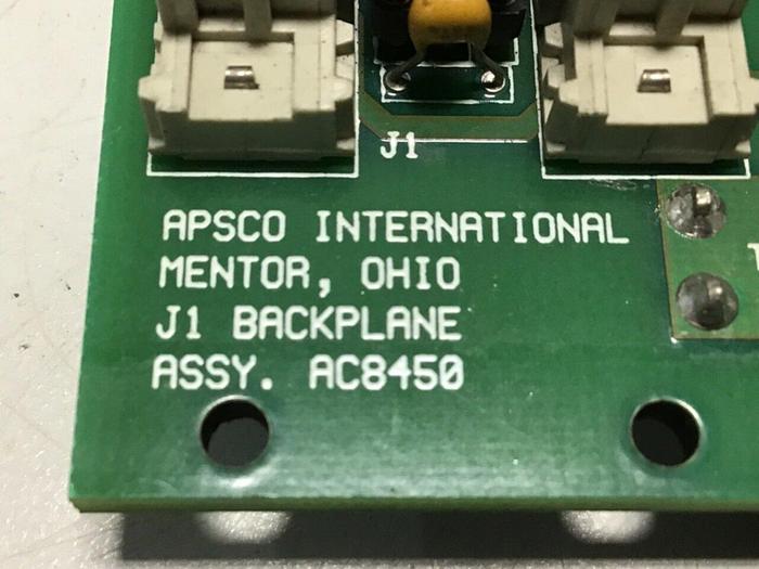 Used APSCO Van Dorn Rack Circuit Board AC8450 USED