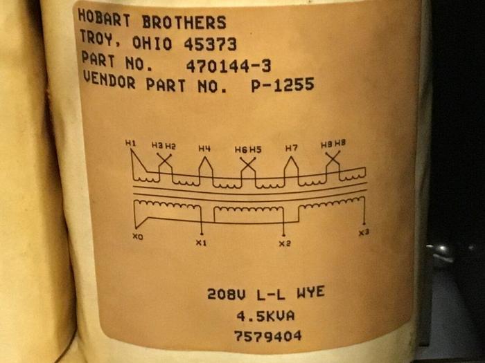 Used GRAND TRANSFORMERS 4.5 kVA Transformer 470144-3 #133799
