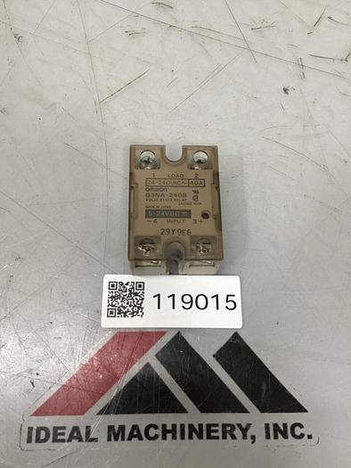 Used OMRON Solid State Relay G3NA-240B #110650