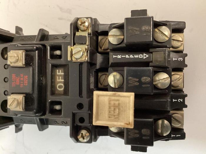 Used ALLEN BRADLEY Starter Size 1 509-BOD SER B W18 #32073