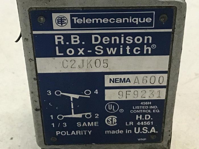 Used TELEMECANIQUE Lox-Switch C2JK05 #121788