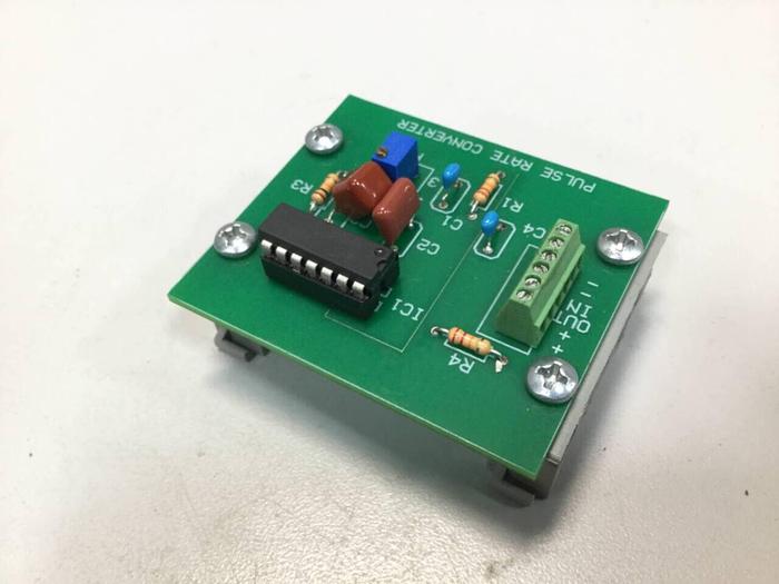 Used VAN DORN Pulse Rate Converter Board PRC #100210