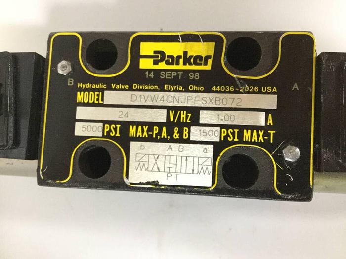 Used PARKER Valve D1VW4CNJPFSXB072 #99109