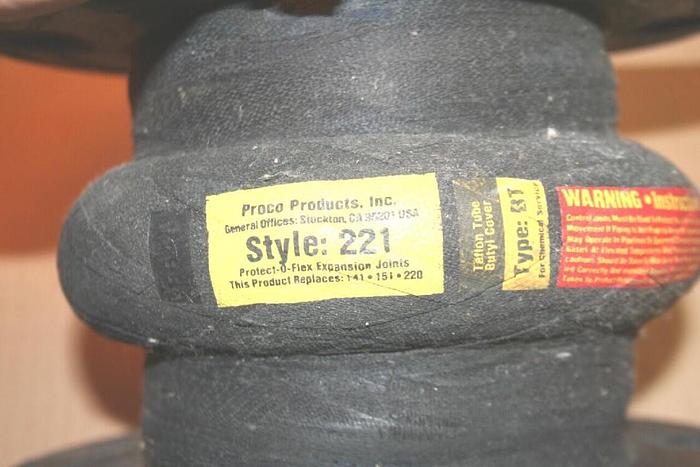 Used PROCO Coupling / Expansion Joint 221-BT #12144