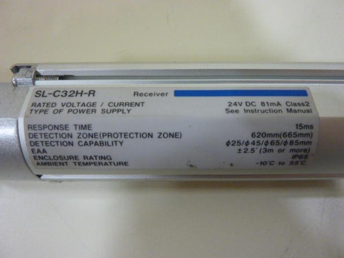 Used KEYENCE CORP Light Curtain Receiver SL-C32H-R #59604