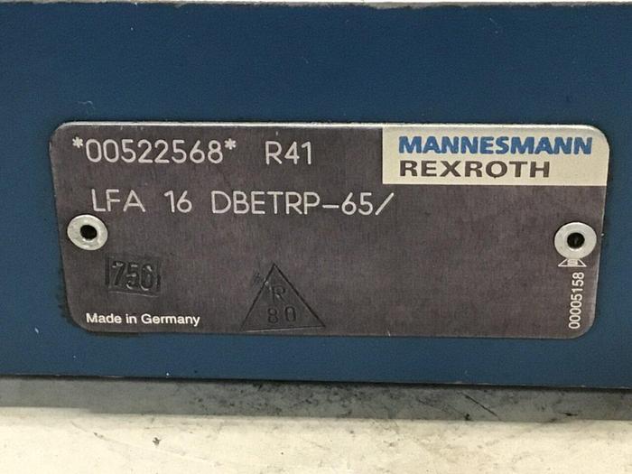 Used REXROTH Valve LFA16DBETRP65 #140433