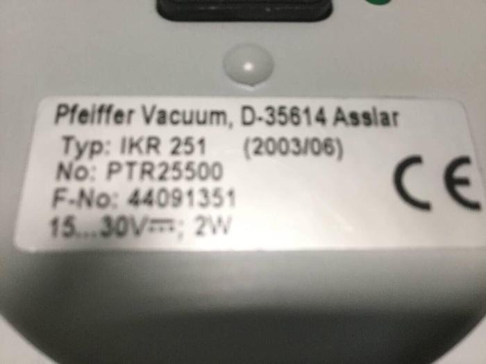Used PFEIFFER Vacuum Gauge IKR 251 #99660