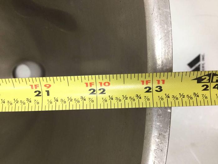 Used METAL FABRICATOR Hopper HOPPER18IN #97807