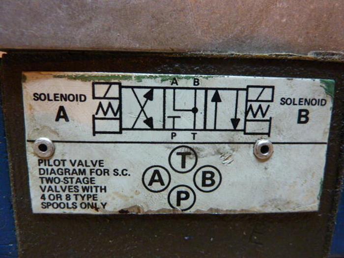 Used VICKERS Directional Control Valve DG4V-3-6C-M-W-B-40 #30319