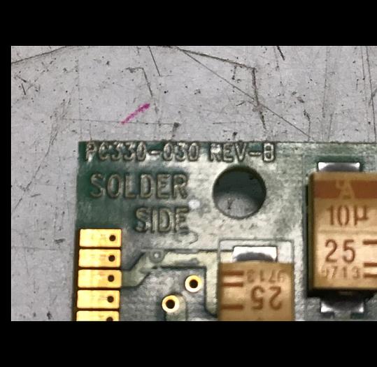 Used VAN DORN Communication Board PC330-081 330-081 Used