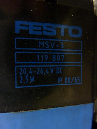 Used FESTO Control Block / Valve Terminal IFB8-02 #52751
