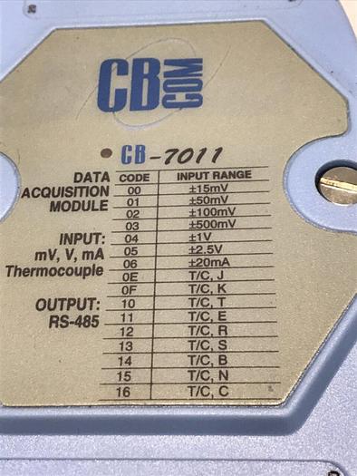 Used CB-COM Data Acquisition CB-7011 #126766