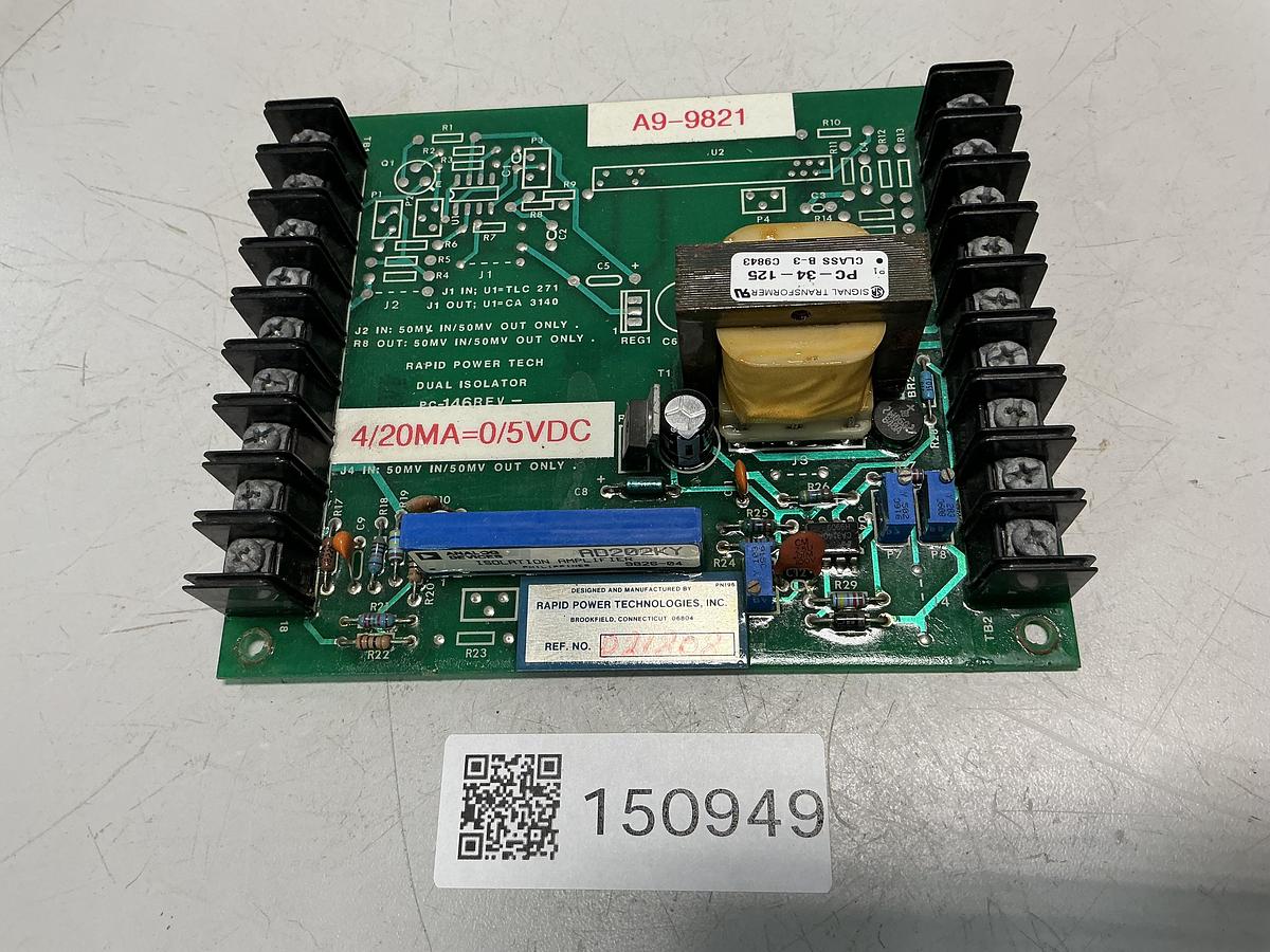 Used RAPID POWER TECHNOLOGIES A9-9821