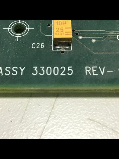 Used VAN DORN Analog Circuit Board 330025 PC330-025 Used