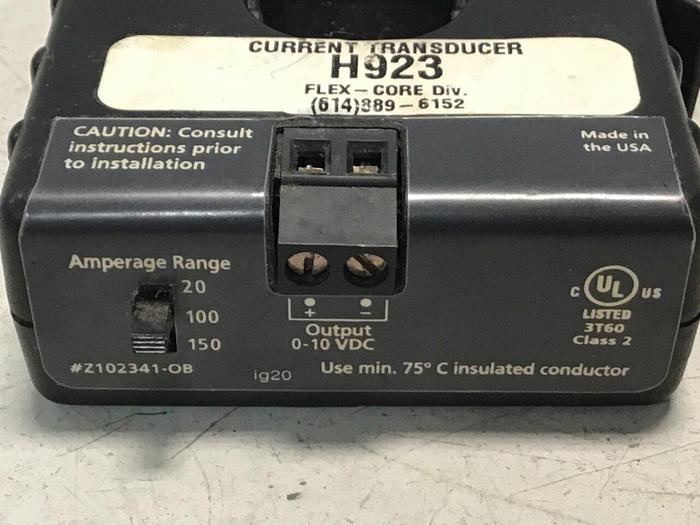 Used FLEX-CORE Current Transducer H923 #123762