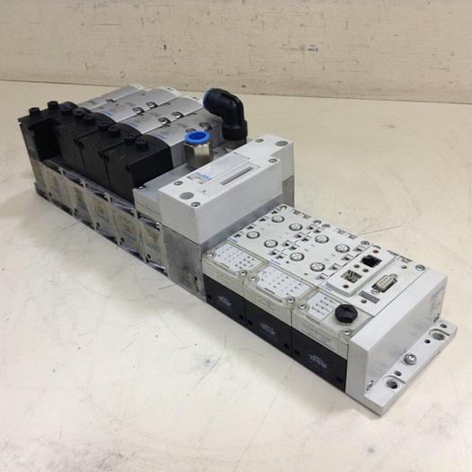 Used FESTO Control Block w/ Valves VTSA-FB Used