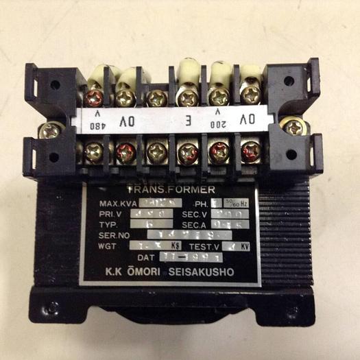 Used KK OMORI SEISAKUSHO Transformer TRANSFORMER920 #84920