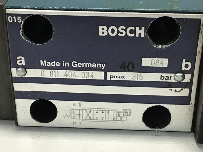Used BOSCH Solenoid Valve 0 811 404 034 Used