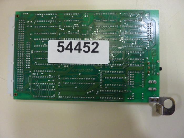 Used BACHMANN ELECTRONIC Circuit Board KOP500-F #54452