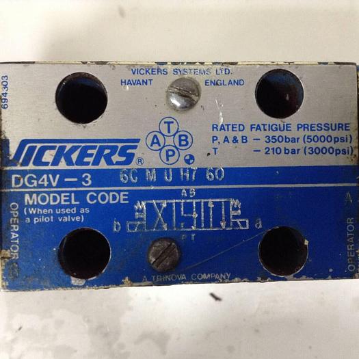 Used VICKERS Directional Control Valve DG5S52CTMUH721 #89820